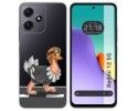 Funda Silicona Transparente para Xiaomi Redmi 12 5G diseño Avestruz Dibujos