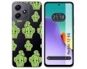 Funda Silicona Transparente para Xiaomi Redmi 12 5G diseño Cactus Dibujos