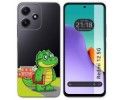 Funda Silicona Transparente para Xiaomi Redmi 12 5G diseño Coco Dibujos