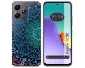 Funda Silicona Transparente para Xiaomi Redmi 12 5G diseño Mandala Dibujos