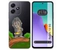 Funda Silicona Transparente para Xiaomi Redmi 12 5G diseño Mono Dibujos