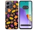 Funda Silicona Transparente para Xiaomi Redmi 12 5G diseño Otoño Dibujos