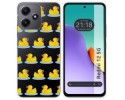 Funda Silicona Transparente para Xiaomi Redmi 12 5G diseño Pato Dibujos