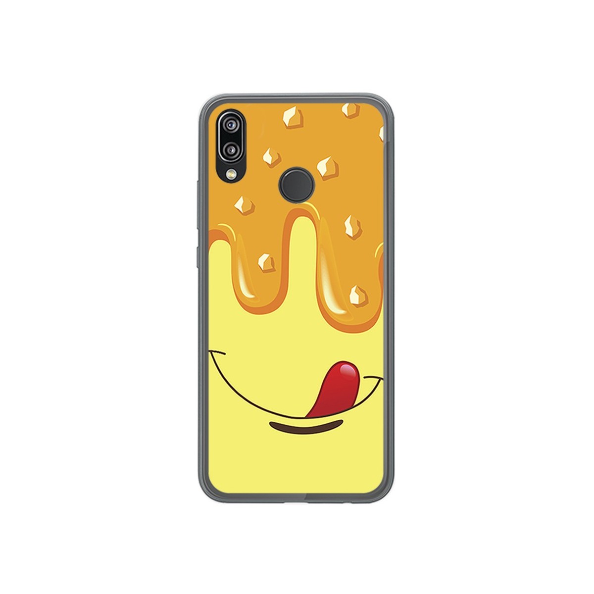 Funda Gel Tpu para Huawei P20 Lite Diseño Helado Vainilla Dibujos