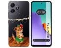 Funda Silicona Transparente para Xiaomi Redmi 12 5G diseño Suricata Dibujos