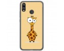 Funda Gel Tpu para Huawei P20 Lite Diseño Jirafa Dibujos