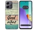 Funda Silicona para Xiaomi Redmi 12 5G diseño Madera 01 Dibujos