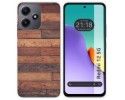 Funda Silicona para Xiaomi Redmi 12 5G diseño Madera 03 Dibujos