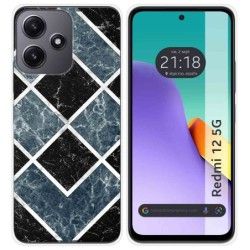 Funda Silicona para Xiaomi Redmi 12 5G diseño Mármol 06 Dibujos