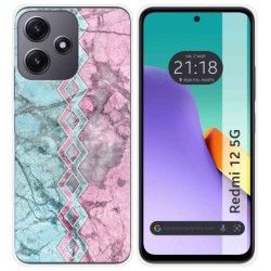 Funda Silicona para Xiaomi Redmi 12 5G diseño Mármol 08 Dibujos