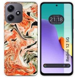 Funda Silicona para Xiaomi Redmi 12 5G diseño Mármol 12 Dibujos