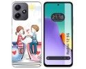 Funda Silicona para Xiaomi Redmi 12 5G diseño Café Dibujos