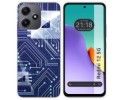 Funda Silicona para Xiaomi Redmi 12 5G diseño Circuito Dibujos