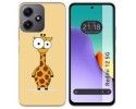 Funda Silicona para Xiaomi Redmi 12 5G diseño Jirafa Dibujos