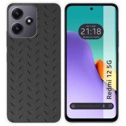 Funda Silicona para Xiaomi Redmi 12 5G diseño Metal Dibujos