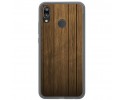 Funda Gel Tpu para Huawei P20 Lite Diseño Madera Dibujos