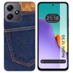 Funda Silicona para Xiaomi Redmi 12 5G diseño Vaquero Dibujos
