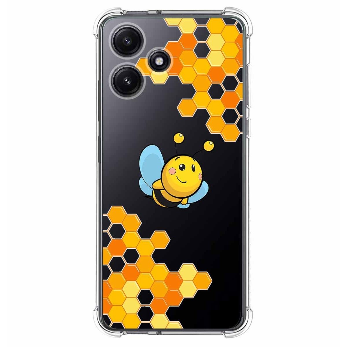 Funda Silicona Antigolpes para Xiaomi Redmi 12 5G diseño Abeja Dibujos