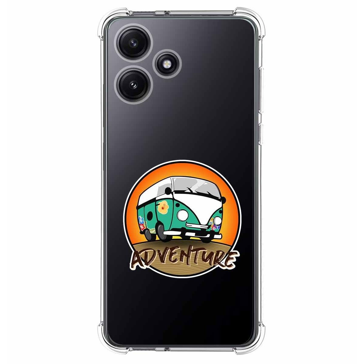 Funda Silicona Antigolpes para Xiaomi Redmi 12 5G diseño Adventure Dibujos