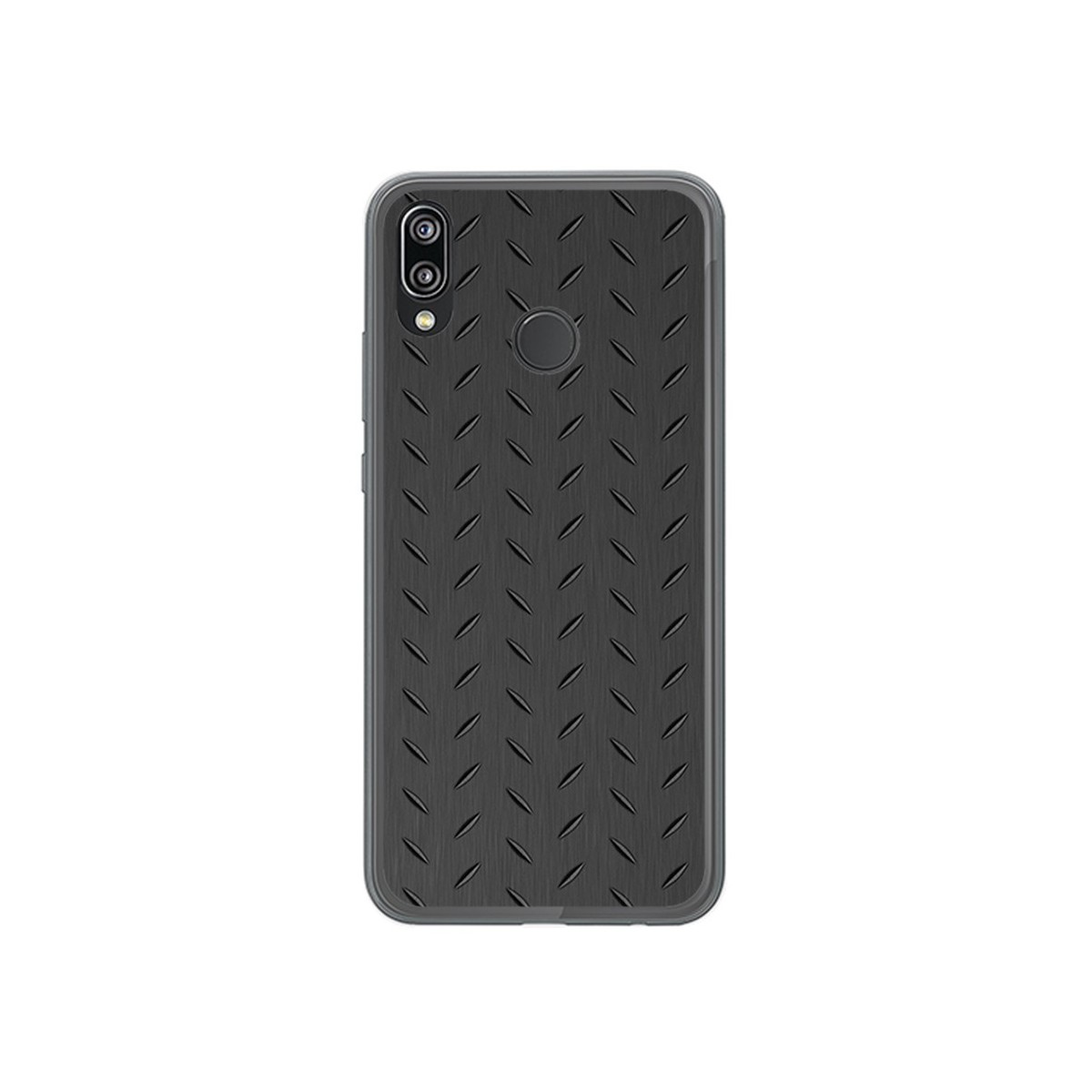 Funda Gel Tpu para Huawei P20 Lite Diseño Metal Dibujos