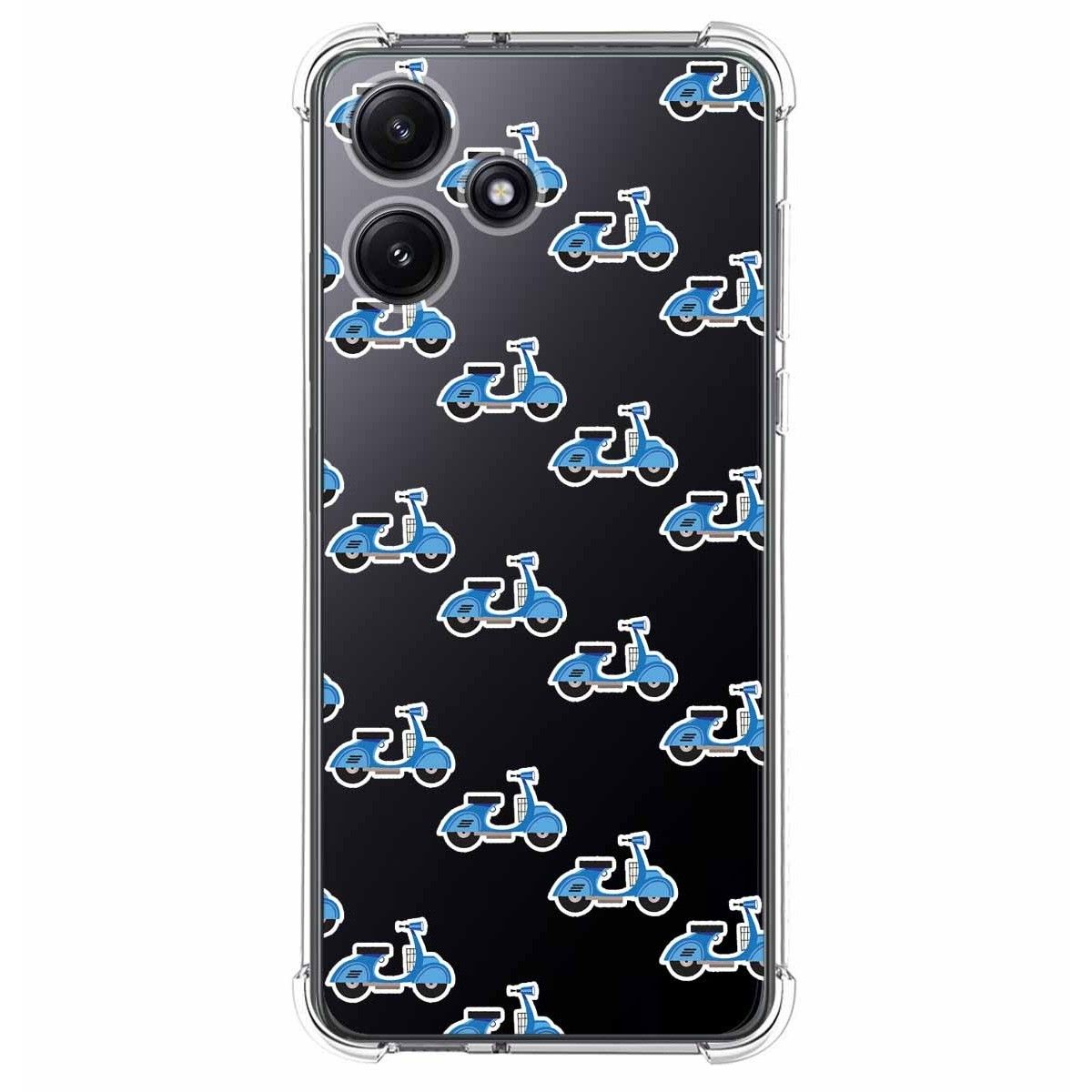 Funda Silicona Antigolpes para Xiaomi Redmi 12 5G diseño Scooter Dibujos