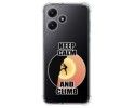 Funda Silicona Antigolpes para Xiaomi Redmi 12 5G diseño Hombre Escalada Dibujos