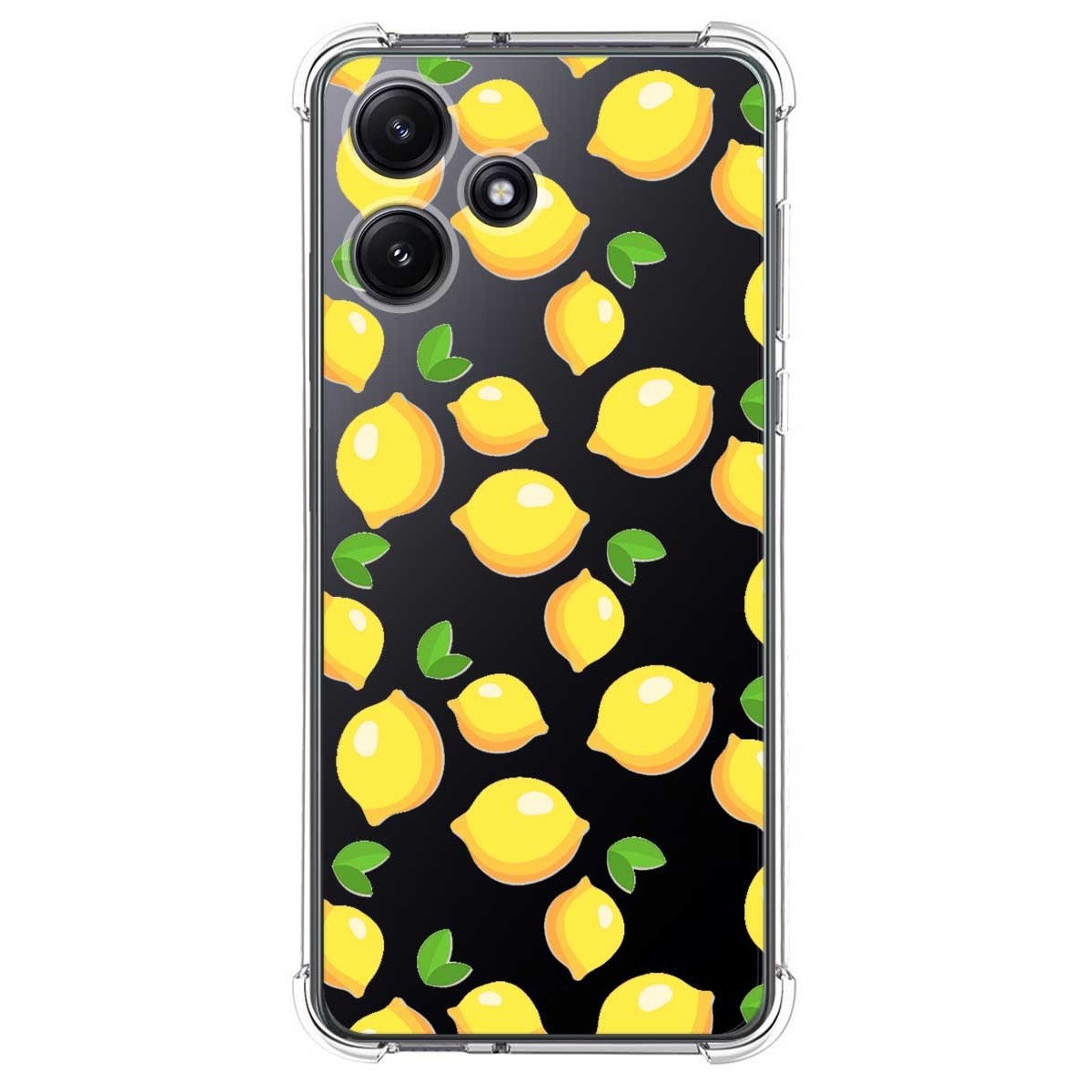 Funda Silicona Antigolpes para Xiaomi Redmi 12 5G diseño Limones Dibujos