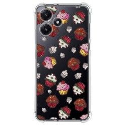 Funda Silicona Antigolpes para Xiaomi Redmi 12 5G diseño Muffins Dibujos