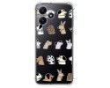 Funda Silicona Antigolpes para Xiaomi Redmi 12 5G diseño Perros Dibujos