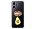 Funda Silicona Antigolpes para Xiaomi Redmi 12 5G diseño Vegan Life Dibujos