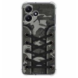 Funda Silicona Antigolpes para Xiaomi Redmi 12 5G diseño Zapatillas 15 Dibujos