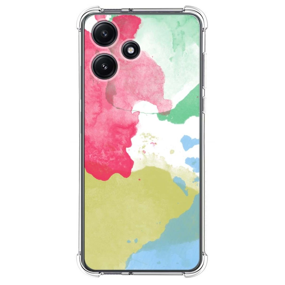 Funda Silicona Antigolpes para Xiaomi Redmi 12 5G diseño Acuarela 02 Dibujos
