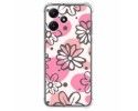 Funda Silicona Antigolpes para Xiaomi Redmi 12 5G diseño Flores 09 Dibujos