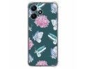 Funda Silicona Antigolpes para Xiaomi Redmi 12 5G diseño Flores 10 Dibujos