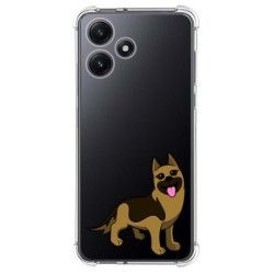 Funda Silicona Antigolpes para Xiaomi Redmi 12 5G diseño Perros 03 Dibujos