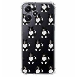 Funda Silicona Antigolpes para Xiaomi Redmi 12 5G diseño Perros 07 Dibujos
