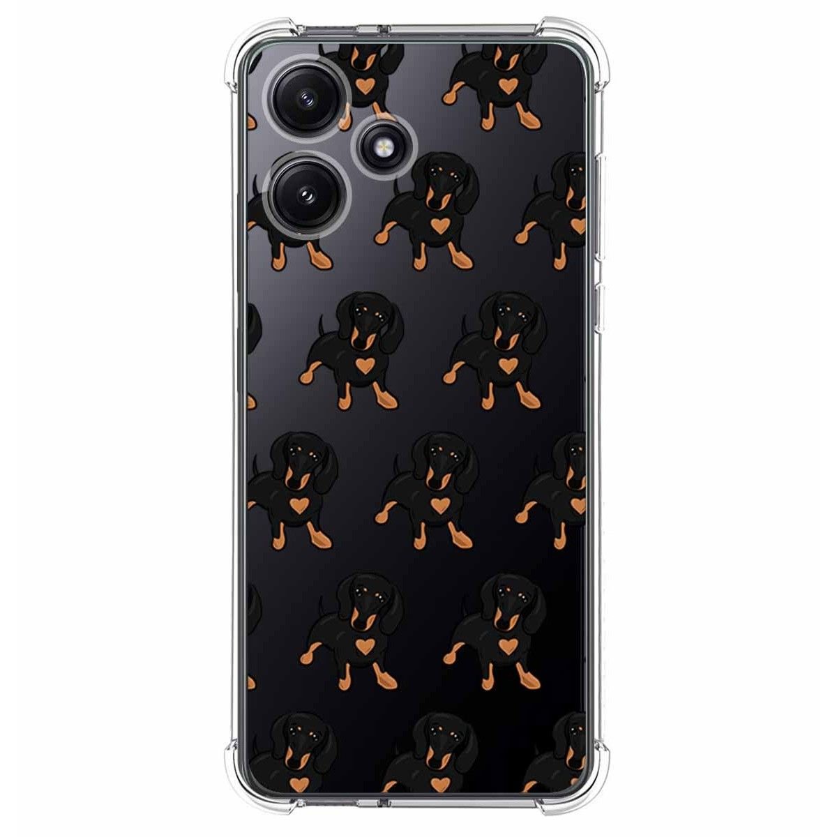 Funda Silicona Antigolpes para Xiaomi Redmi 12 5G diseño Perros 10 Dibujos