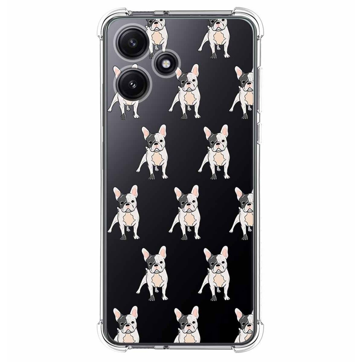 Funda Silicona Antigolpes para Xiaomi Redmi 12 5G diseño Perros 12 Dibujos