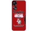 Funda Silicona Líquida Roja para Oppo A58 4G diseño Vaca Dibujos