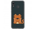 Funda Gel Tpu para Huawei P20 Lite Diseño Tigre Dibujos