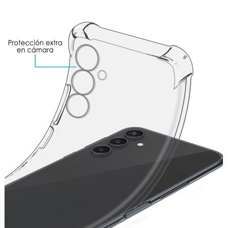 Funda Silicona Antigolpes Transparente para Samsung Galaxy S23 FE 5G