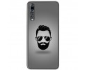 Funda Gel Tpu para Huawei P20 Pro Diseño Barba Dibujos