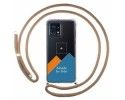 Personaliza tu Funda Colgante Transparente para Motorola Edge 40 Pro 5G con Cordon Camel Dibujo Personalizada