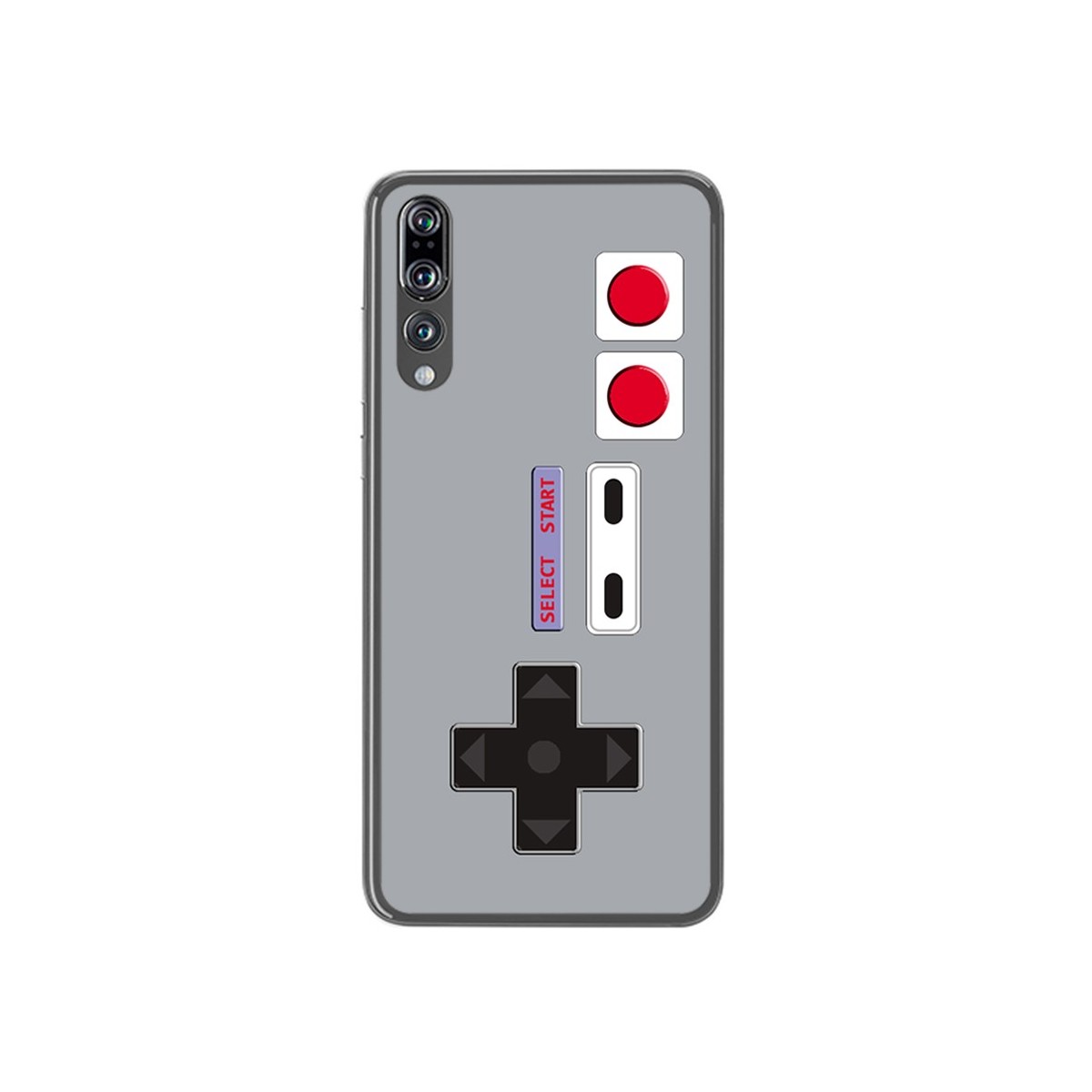 Funda Gel Tpu para Huawei P20 Pro Diseño Consola Dibujos