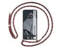 Funda Colgante Transparente para Google Pixel 8 Pro 5G con Cordon Rosa / Dorado