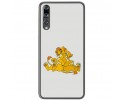 Funda Gel Tpu para Huawei P20 Pro Diseño Leones Dibujos