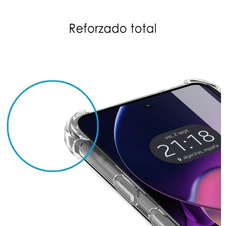 Funda Silicona Antigolpes Transparente para Motorola Moto G54 5G