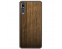Funda Gel Tpu para Huawei P20 Pro Diseño Madera Dibujos