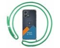 Personaliza tu Funda Colgante Transparente para Motorola Moto G84 5G con Cordon Verde Agua Dibujo Personalizada