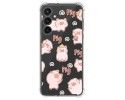 Funda Silicona Antigolpes para Samsung Galaxy S23 FE 5G diseño Cerdos Dibujos
